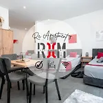 Serviceroom24 - 3 In Hoch Wlan - Smart-tv - 24-7 Check-in Und Küche Apartment Recklinghausen
